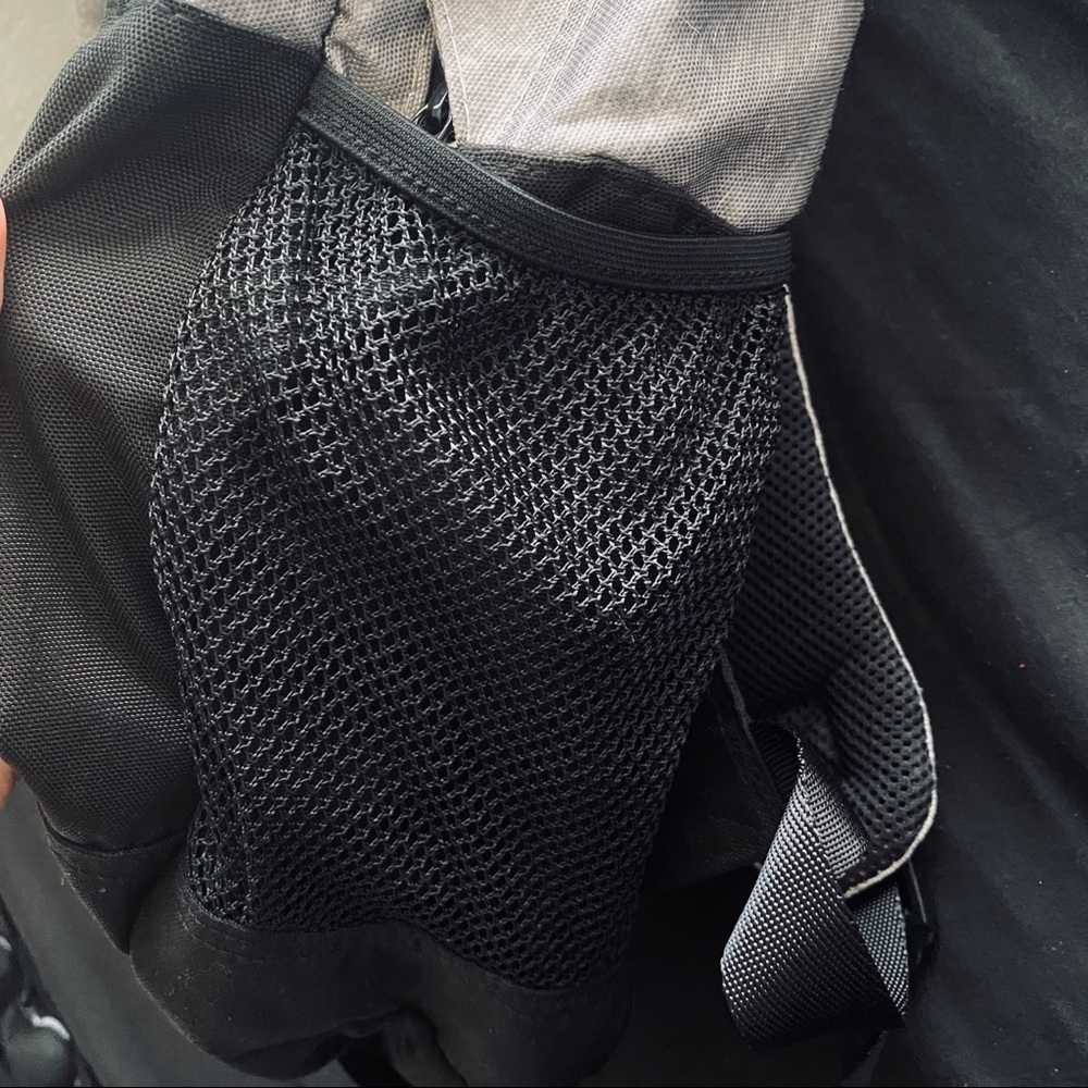 PINK Gray and Black Backpack - Picture 11 of 12